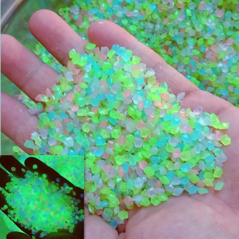 Fish Tank Gravel - 1000 Uds. De arena luminosa de