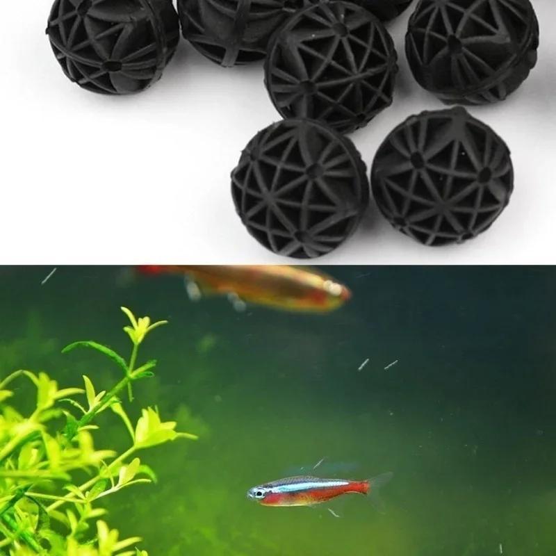 50 Piezas de Bolas de Filtro B - Fish Aquarium Home reseña y precio