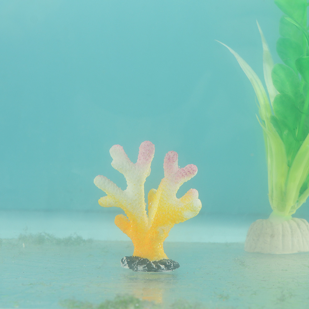 Adornos de pecera de Coral Art - Fish Tank Gravel reseña y precio