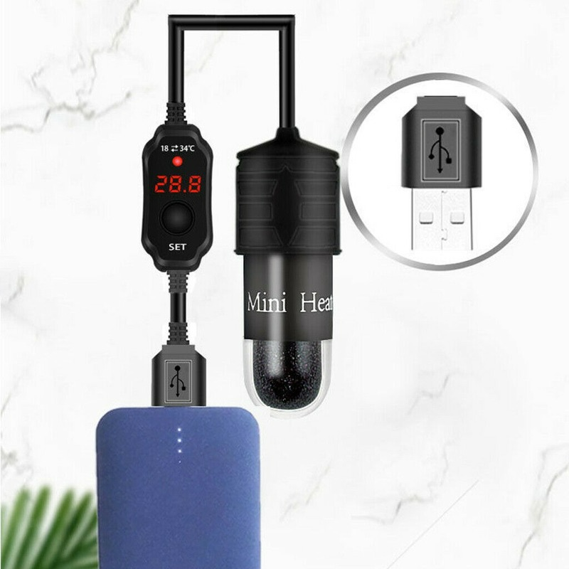 Mini calentador de tanque de p - Fish Tank Heater reseña y precio