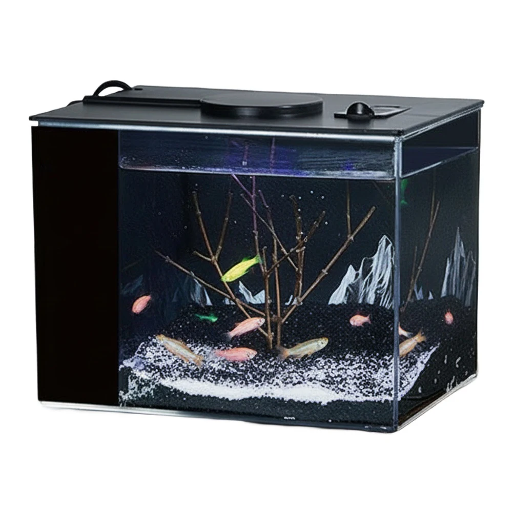 Pecera de Auto-Circulación con - Fish Aquarium Home reseña y precio