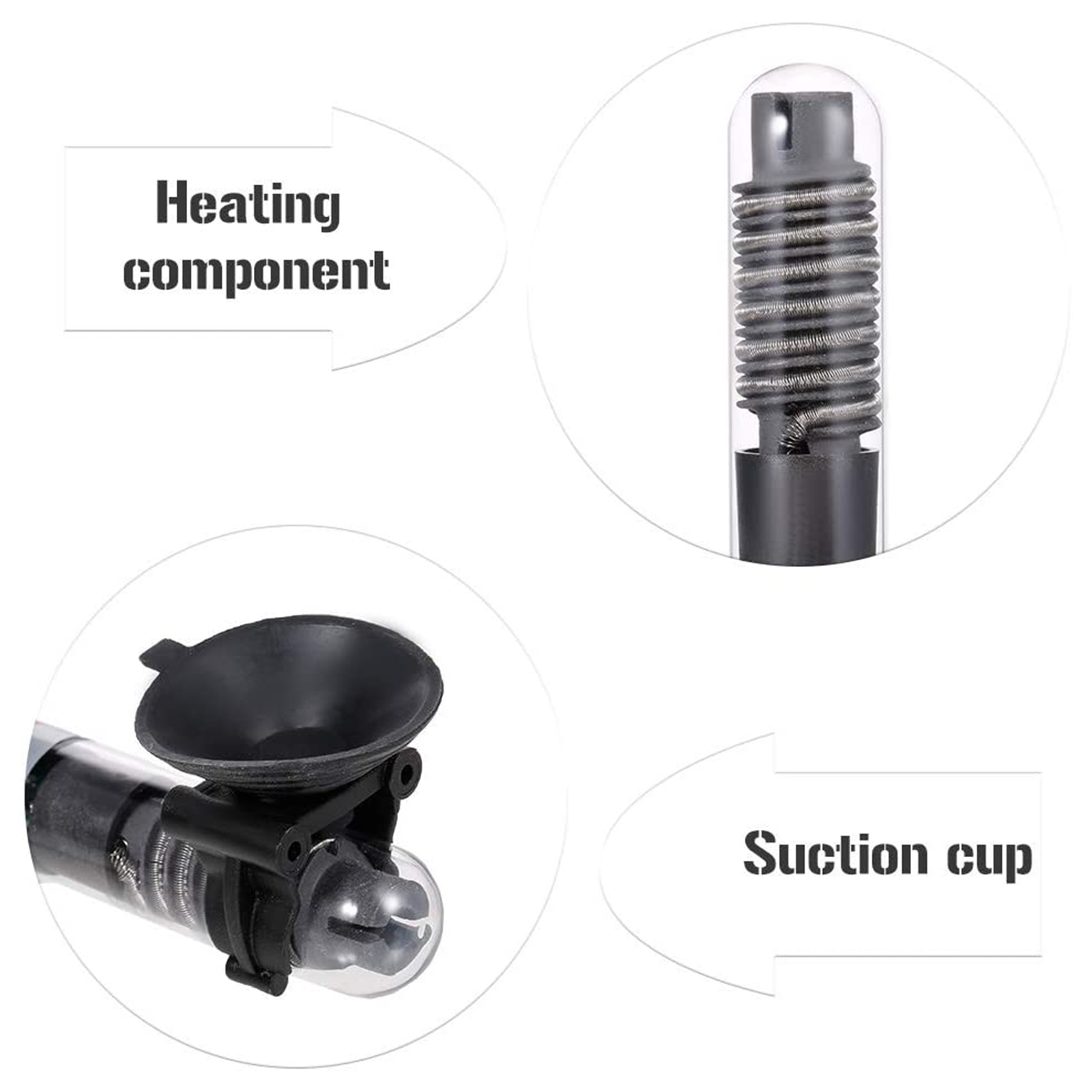Mini calentador de acuario sum - Fish Tank Heater reseña y precio