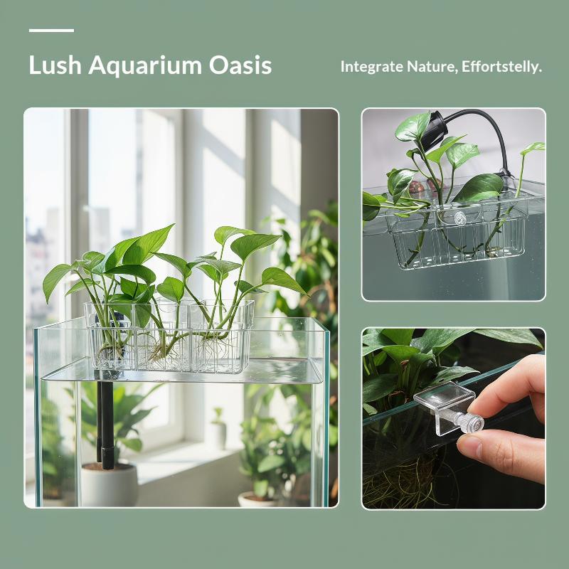 Cesta para Plantas Hidropónica - Aquarium Decor reseña y precio