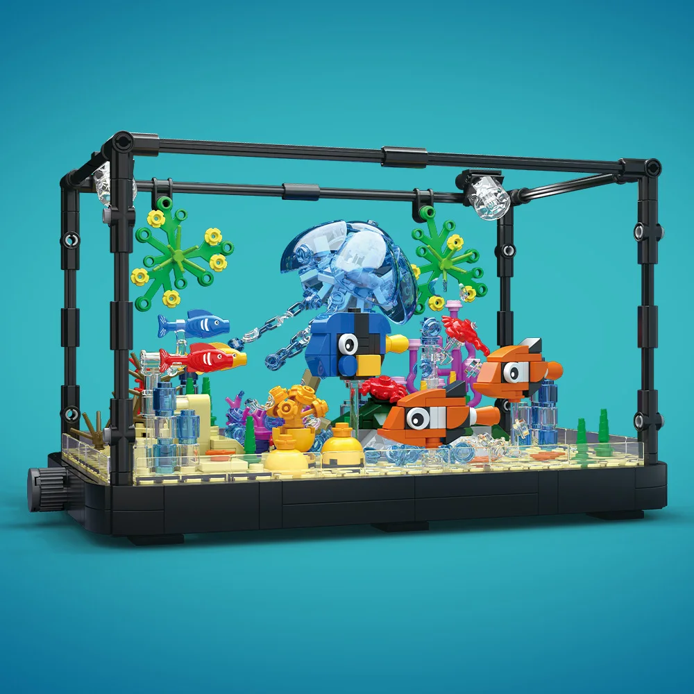 Juego de bloques de construcci - Aquarium Light reseña y precio
