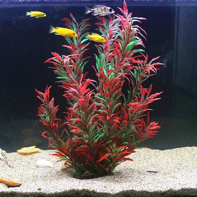 Plantas Artificiales para Acua - Fish Aquarium Home reseña y precio