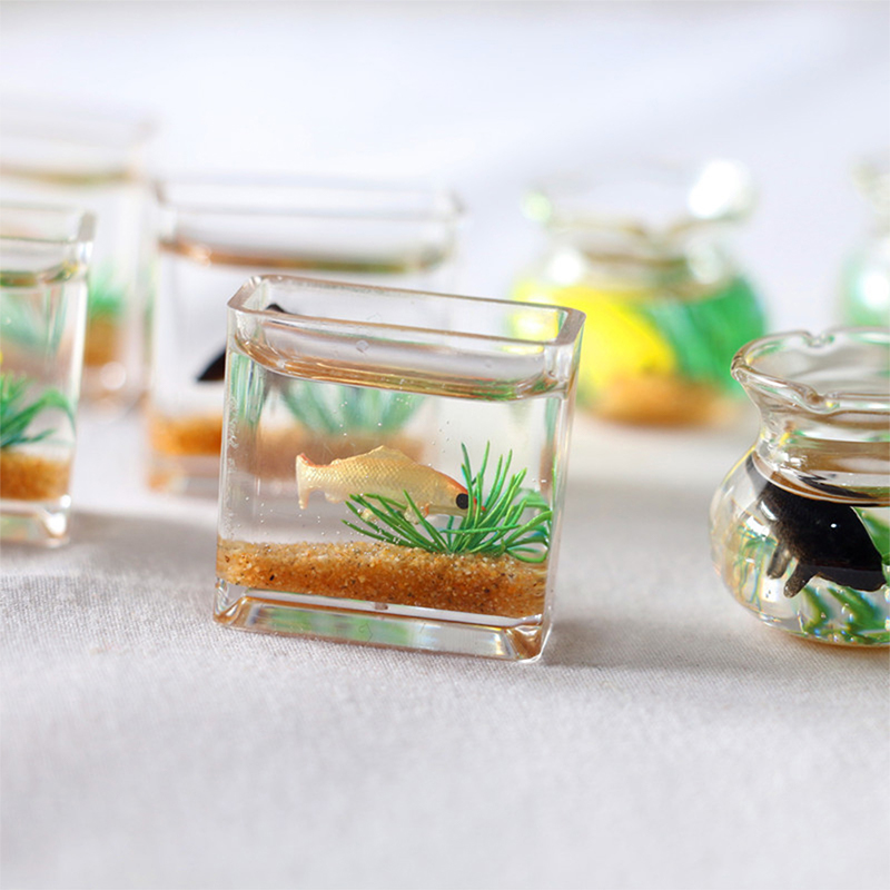 Adorno para el hogar, casa de  - Fish Aquarium Home reseña y precio
